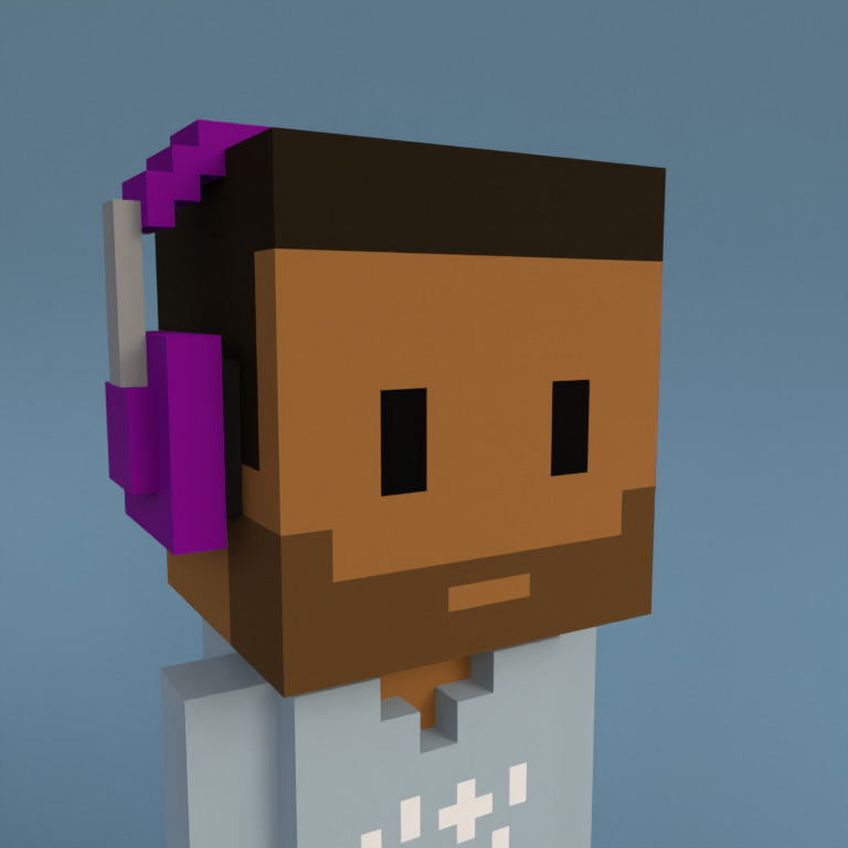 Meebit #11163 — Portrait