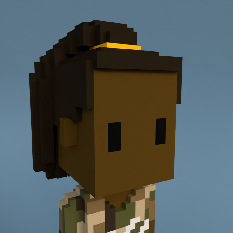 Meebit #11182 — Portrait