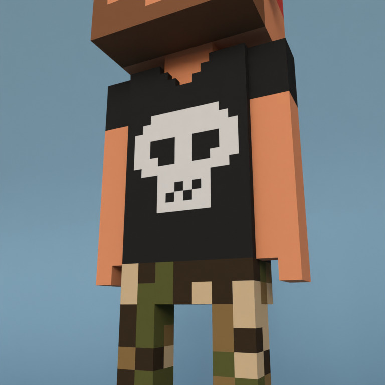 Meebit #11185 — Outfit