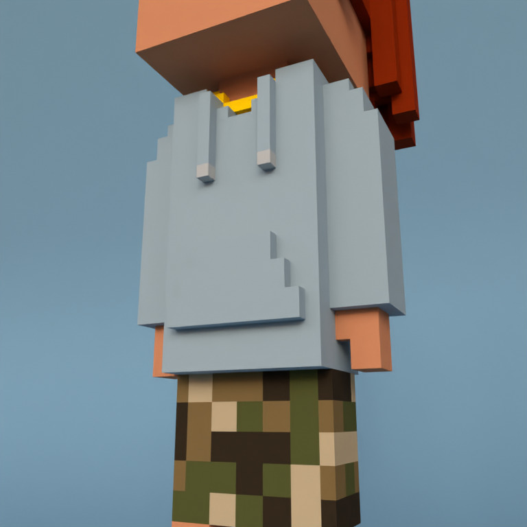 Meebit #11186 — Outfit
