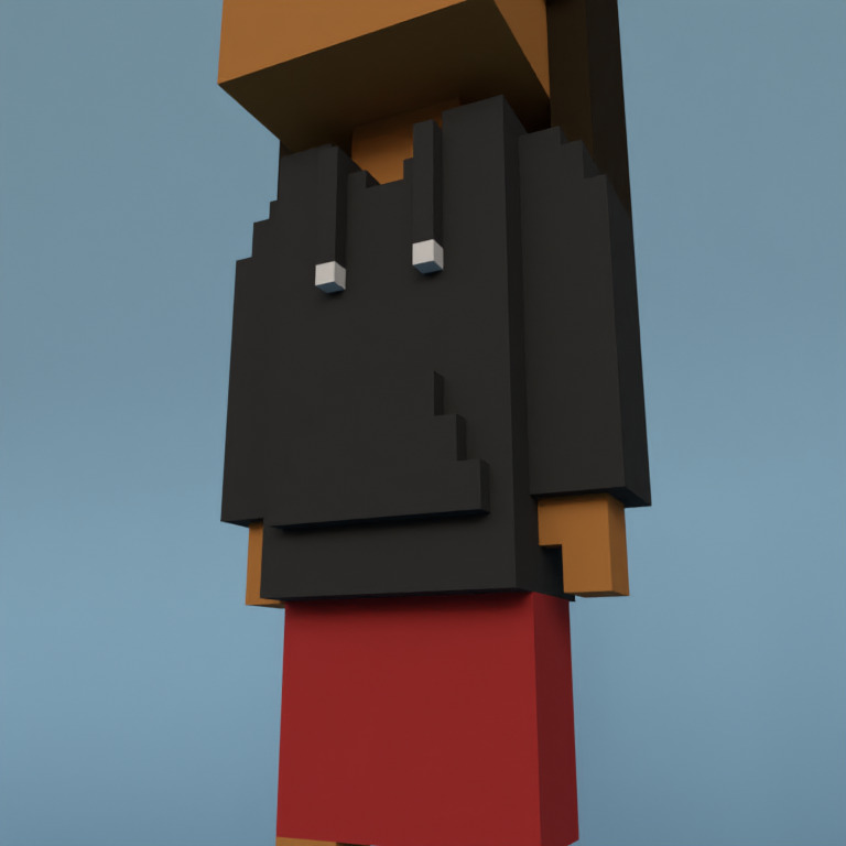 Meebit #11198 — Outfit