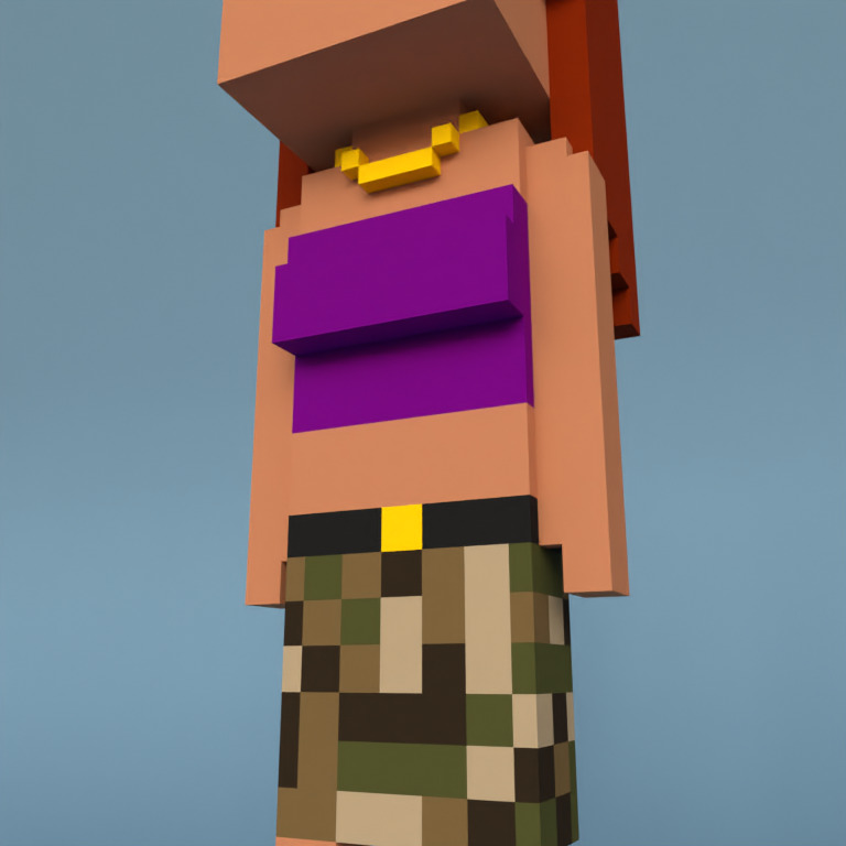 Meebit #11210 — Outfit