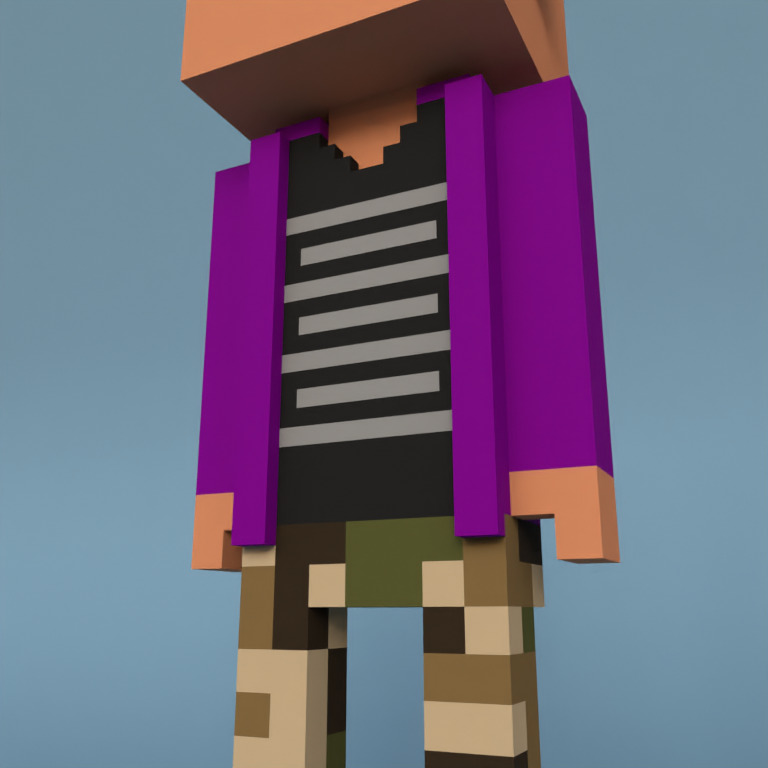 Meebit #11216 — Outfit