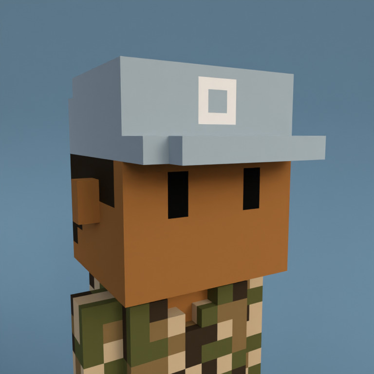 Meebit #11221 — Portrait