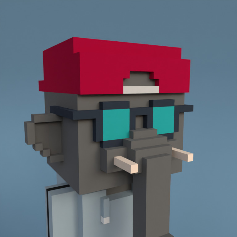 Meebit #11252 — Portrait