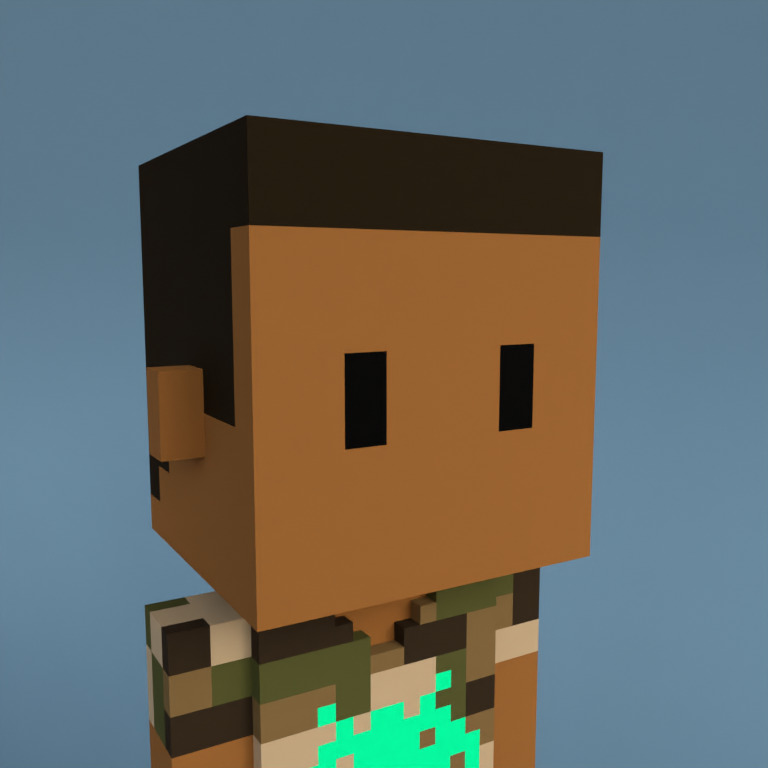 Meebit #11283 — Portrait