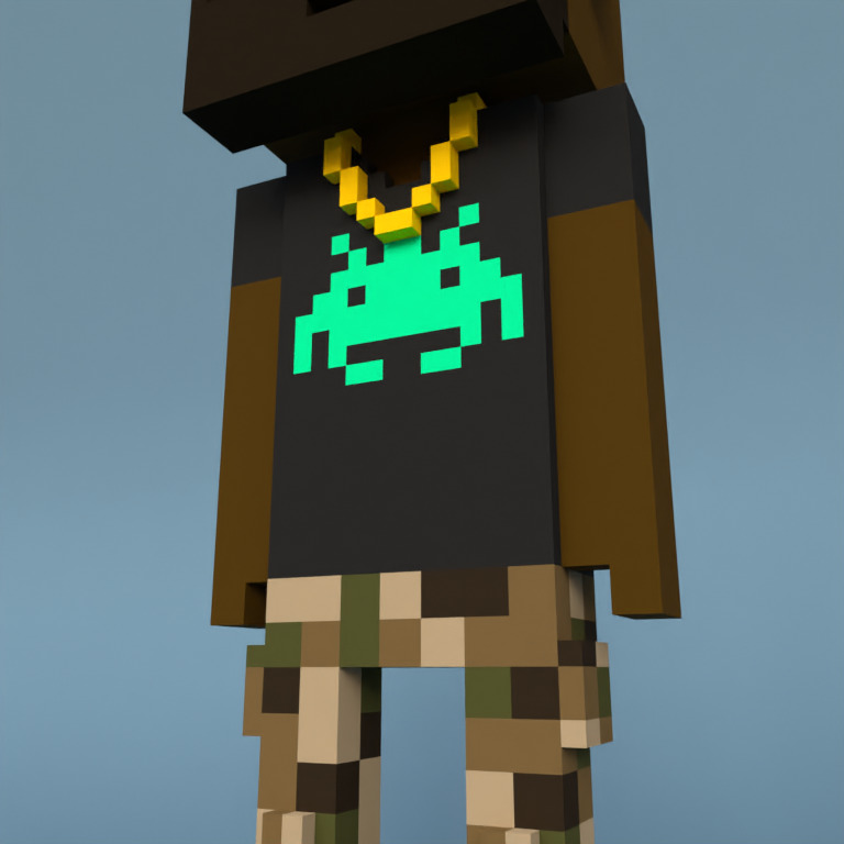 Meebit #11291 — Outfit