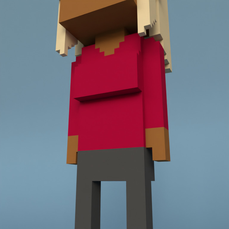 Meebit #11301 — Outfit