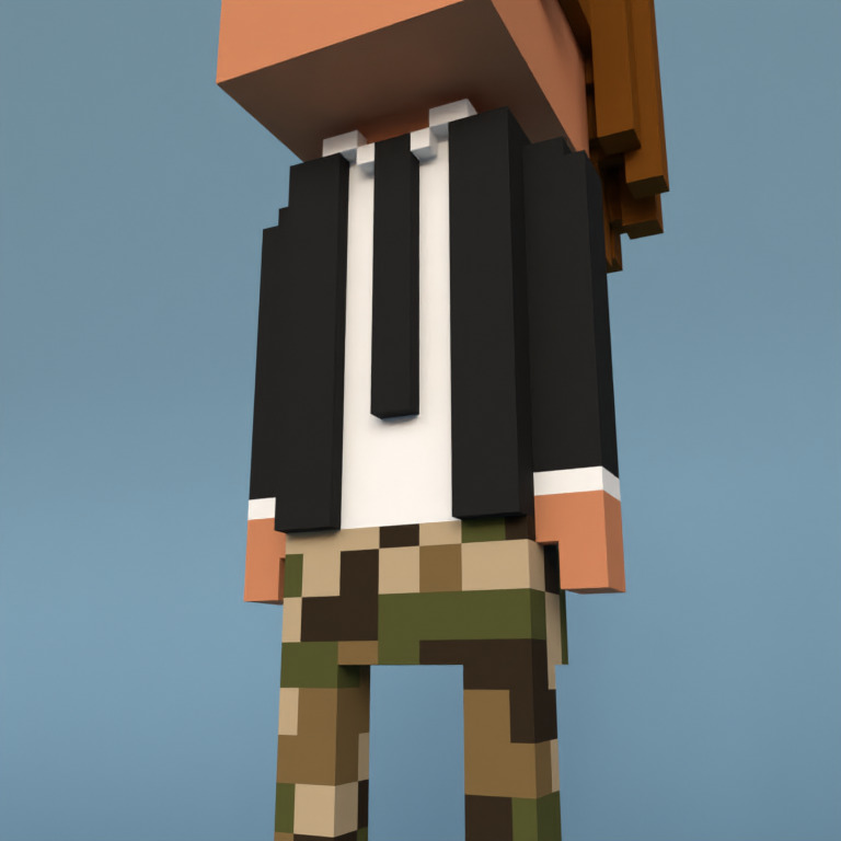 Meebit #11303 — Outfit