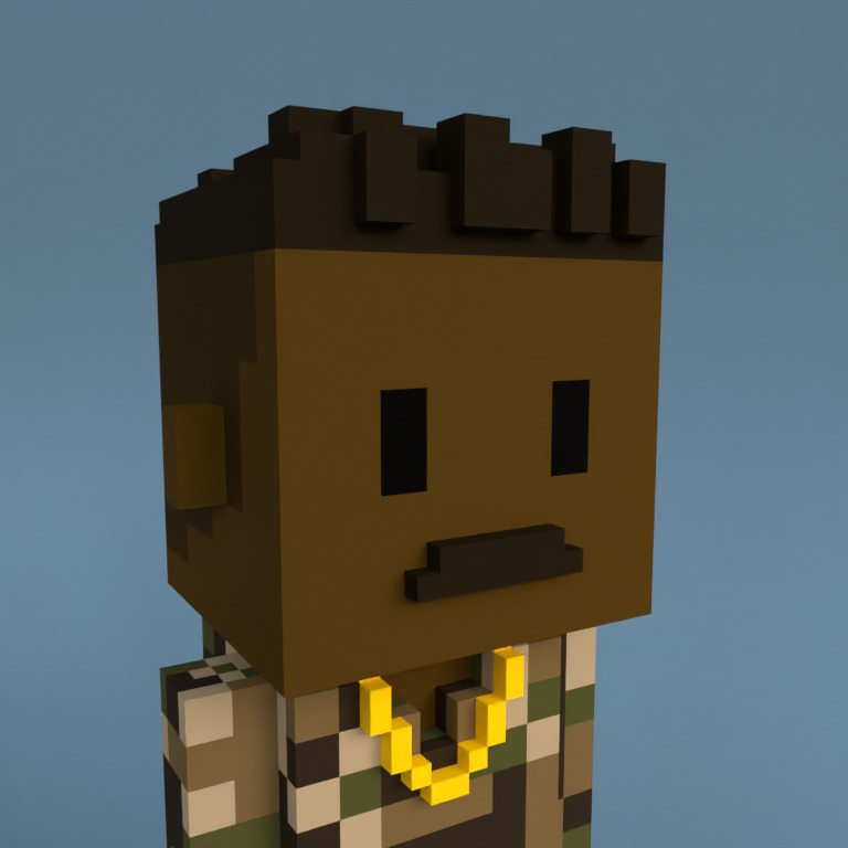 Meebit #11317 — Portrait