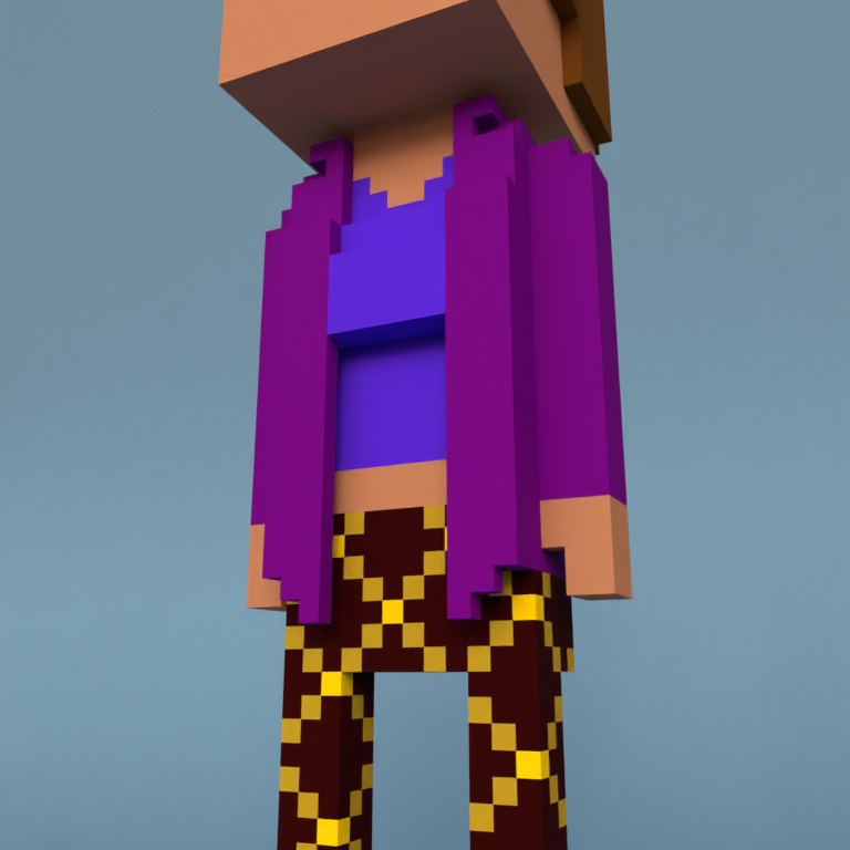 Meebit #11348 — Outfit