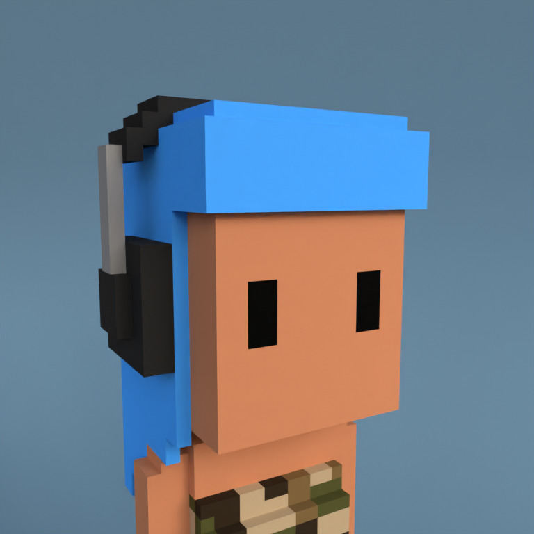 Meebit #11353 — Portrait