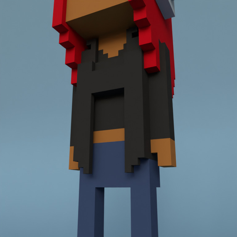 Meebit #11358 — Outfit