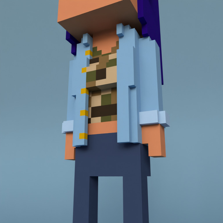 Meebit #11369 — Outfit