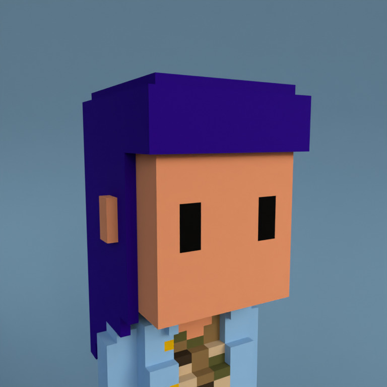 Meebit #11369 — Portrait