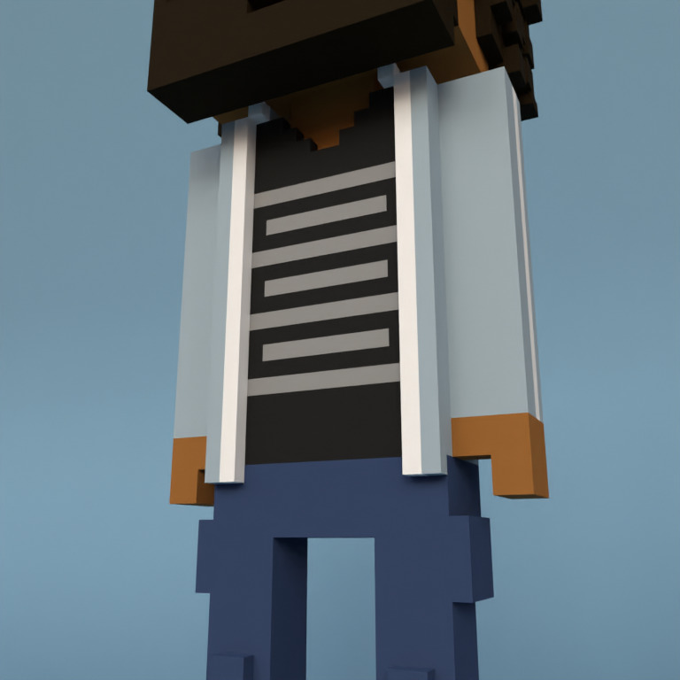 Meebit #11378 — Outfit