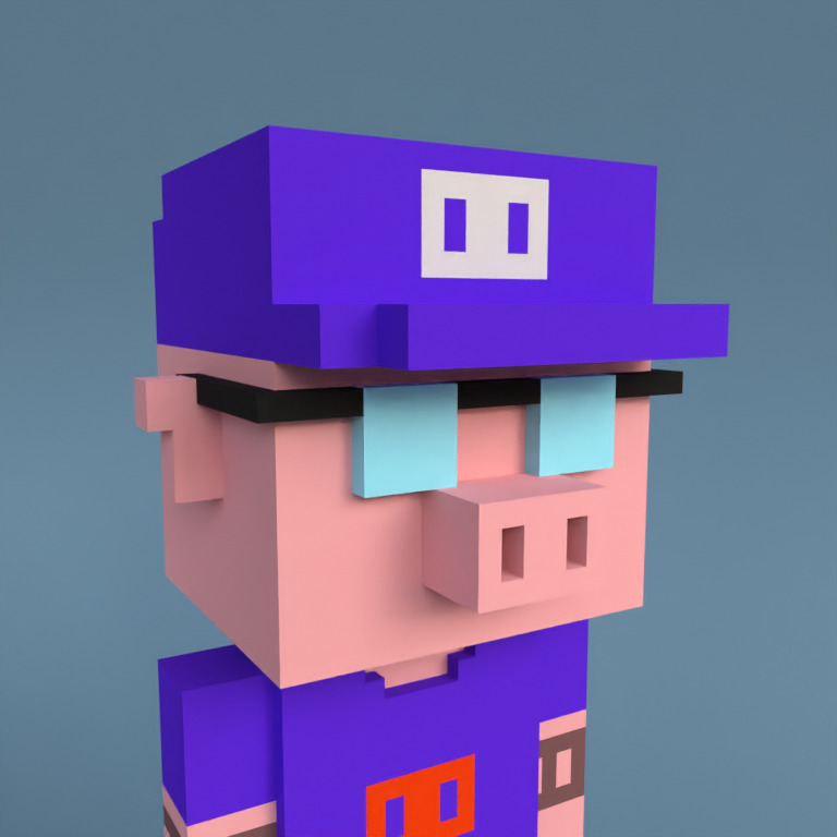 Meebit #11384 — Portrait