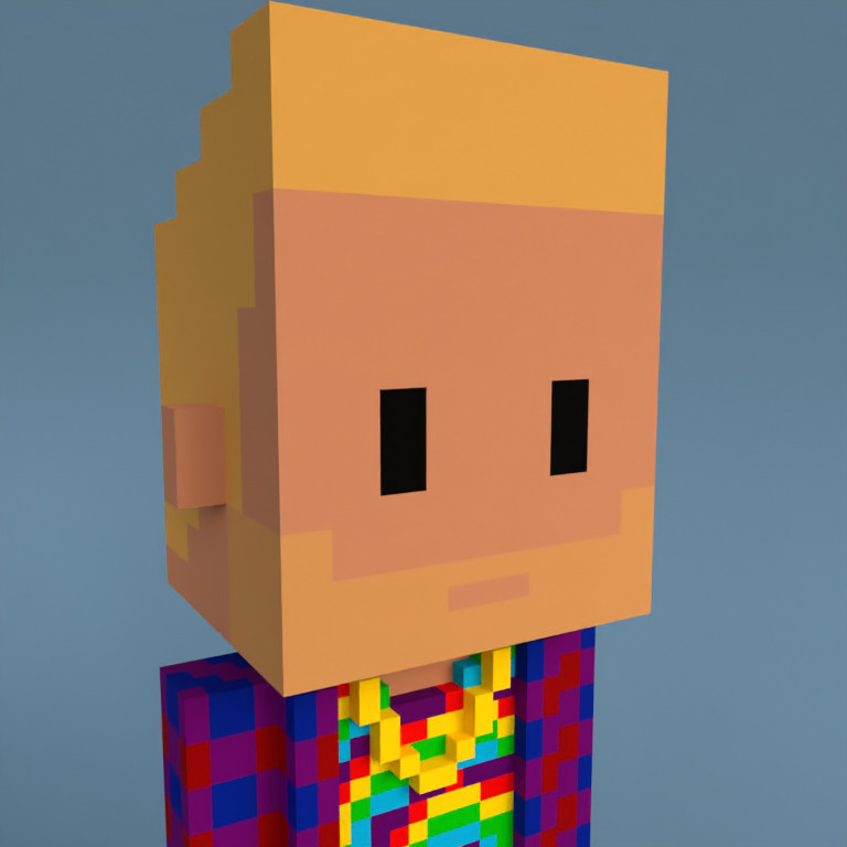 Meebit #11392 — Portrait