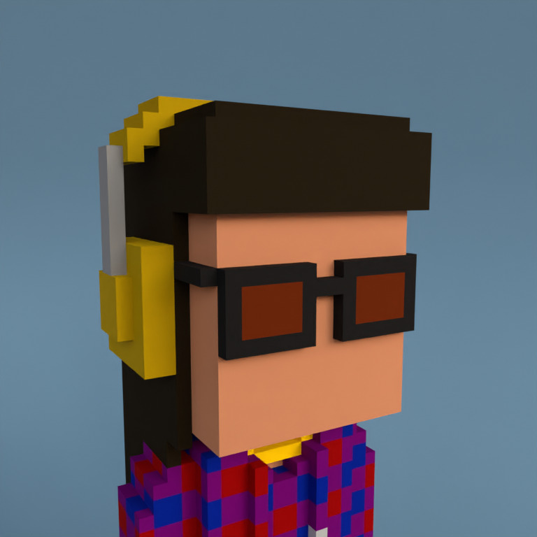 Meebit #11393 — Portrait