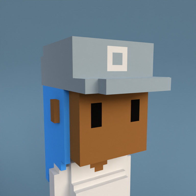 Meebit #11396 — Portrait