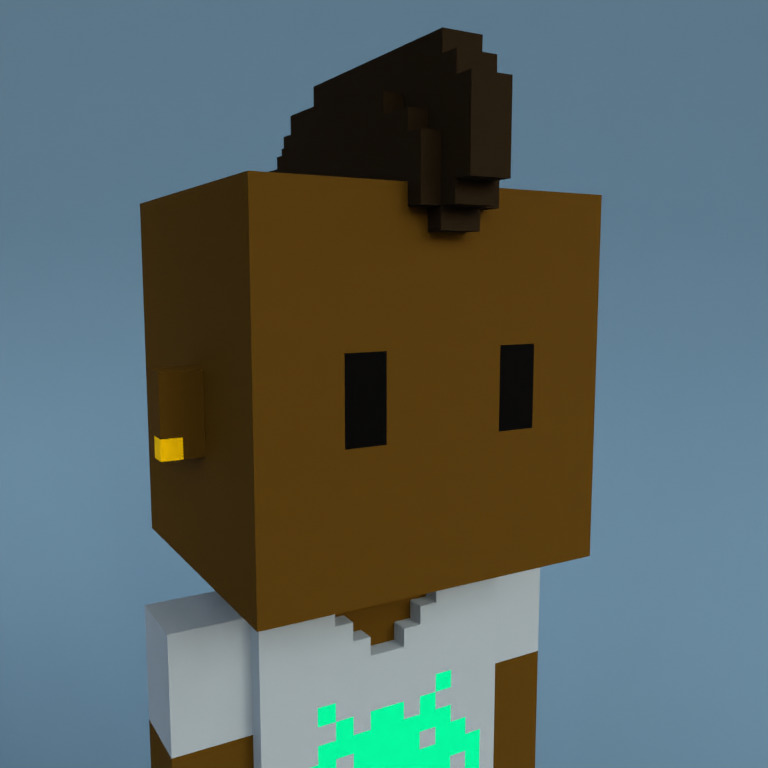 Meebit #11398 — Portrait