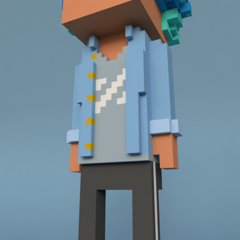 Meebit #11407 — Outfit