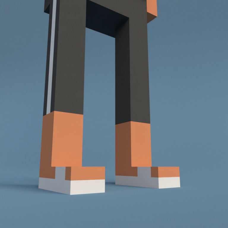 Meebit #11407 — Shoes