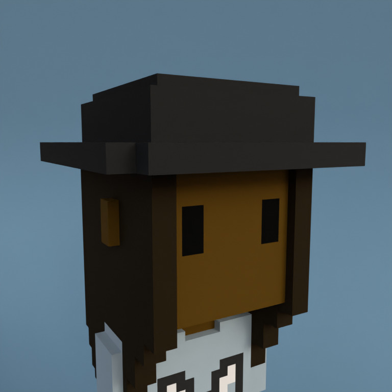 Meebit #11411 — Portrait