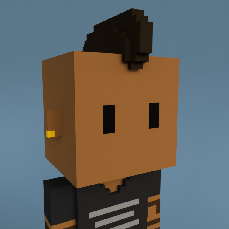 Meebit #11412 — Portrait