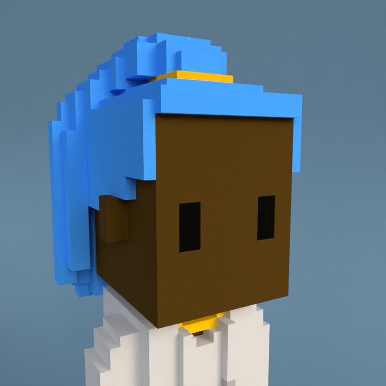 Meebit #11416 — Portrait