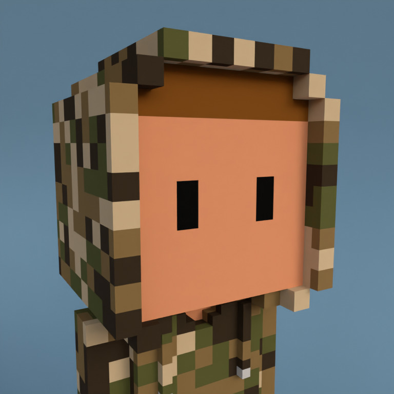 Meebit #11417 — Portrait