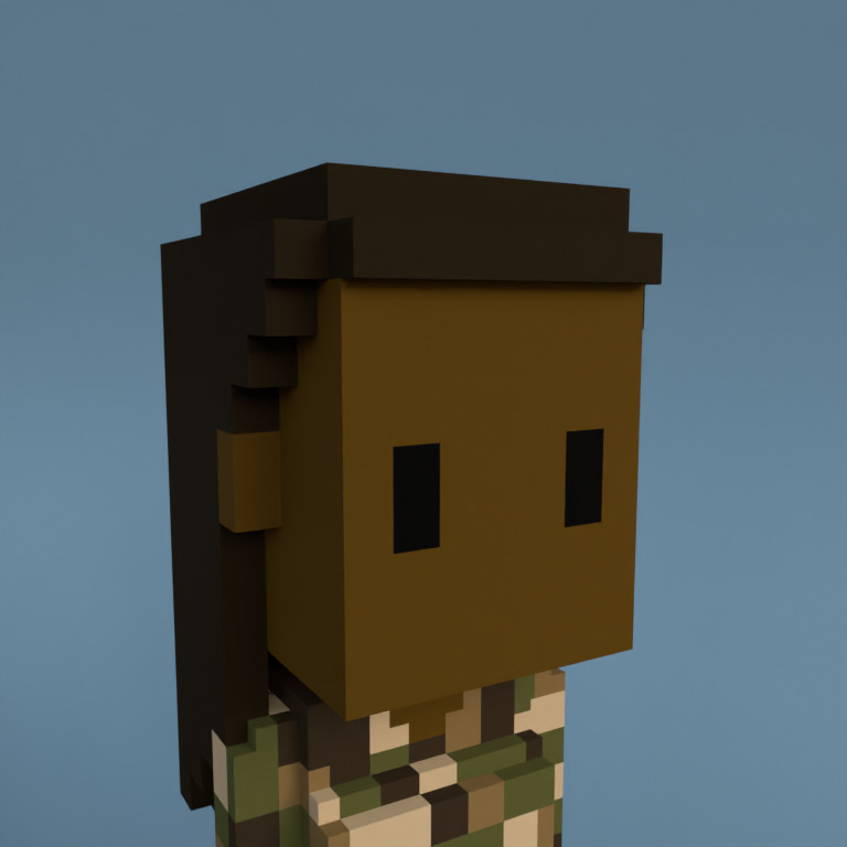 Meebit #11419 — Portrait