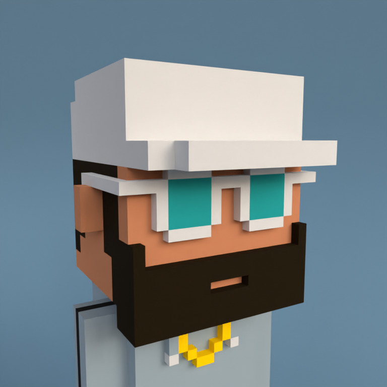 Meebit #11421 — Portrait