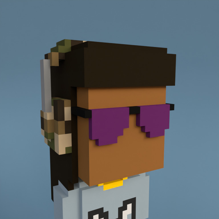 Meebit #11443 — Portrait