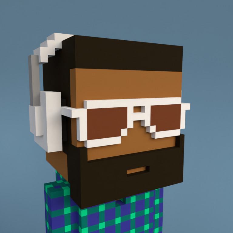 Meebit #11448 — Portrait