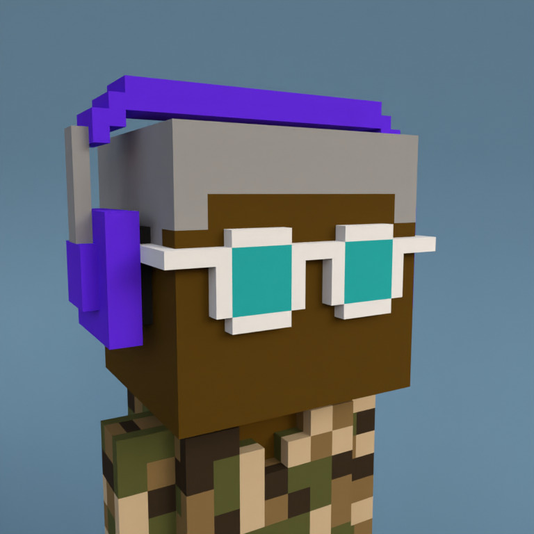 Meebit #11458 — Portrait