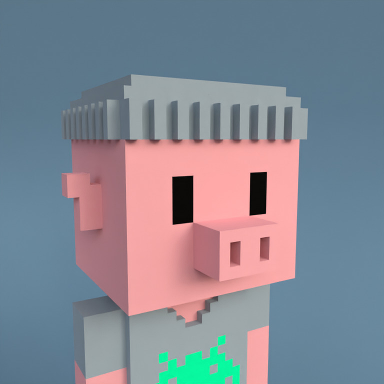 Meebit #11466 — Portrait
