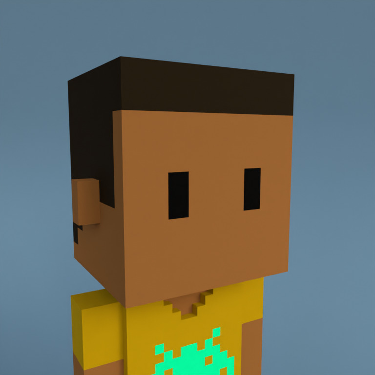 Meebit #11487 — Portrait