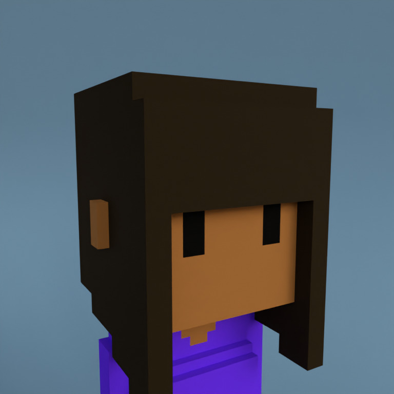 Meebit #11493 — Portrait
