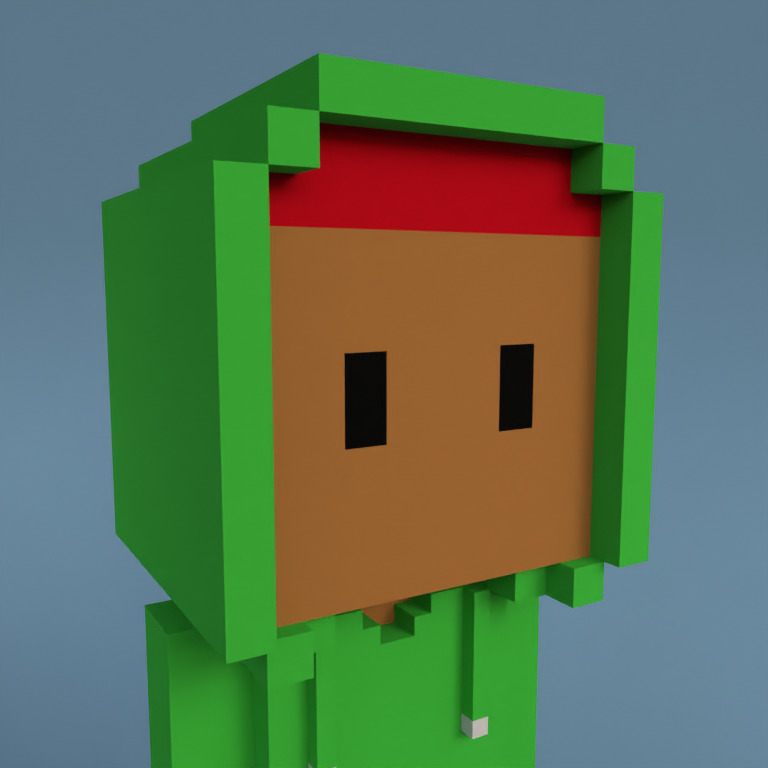 Meebit #11495 — Portrait