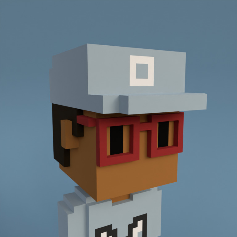 Meebit #11496 — Portrait