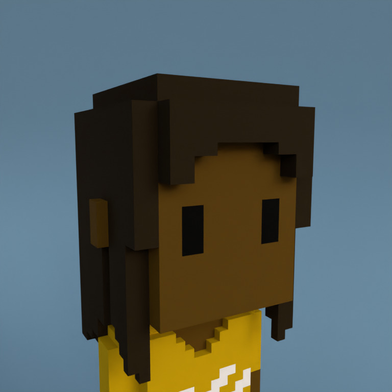 Meebit #11498 — Portrait