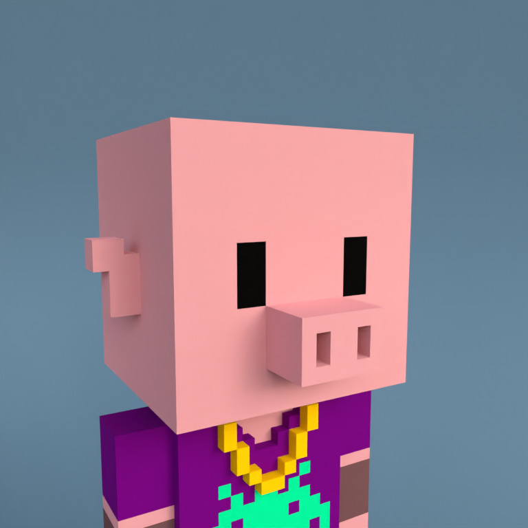 Meebit #11510 — Portrait