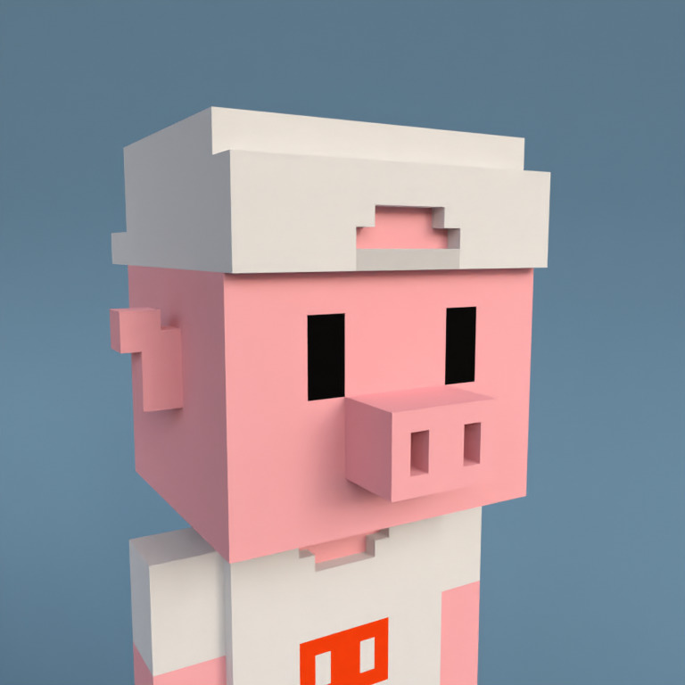 Meebit #11523 — Portrait