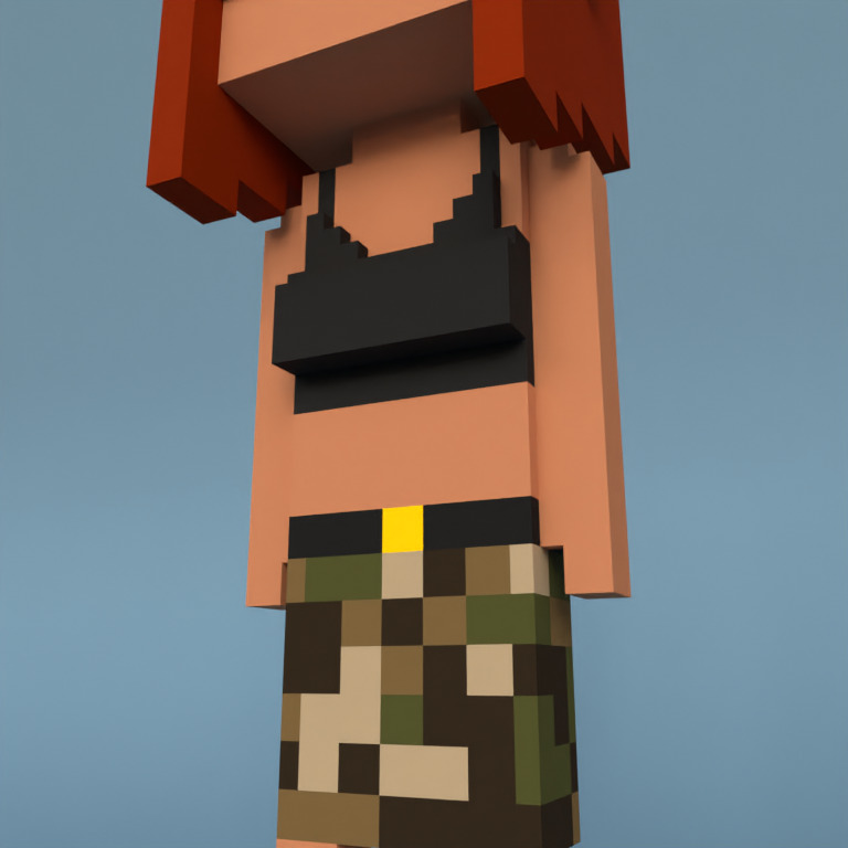 Meebit #11562 — Outfit