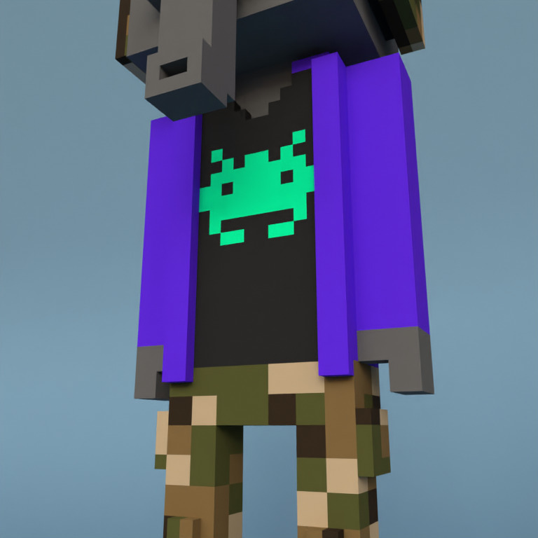 Meebit #11598 — Outfit