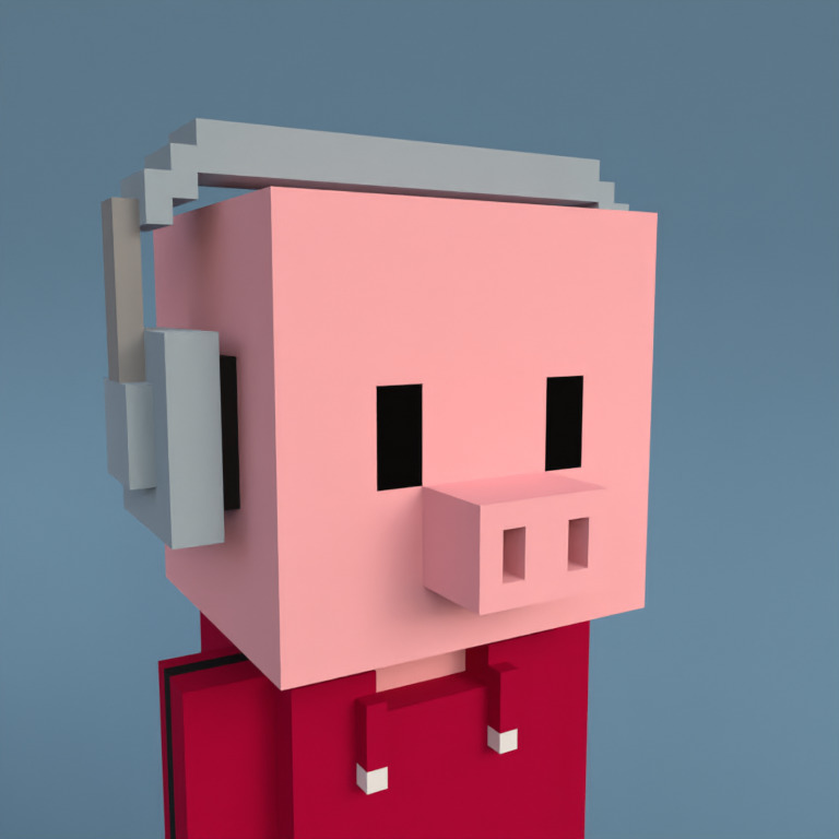 Meebit #11610 — Portrait