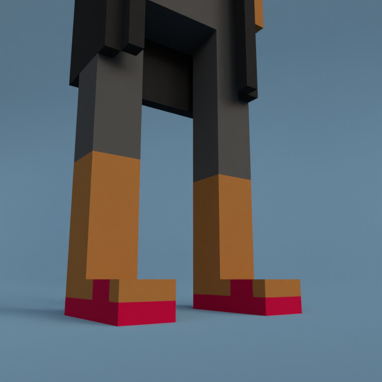 Meebit #11628 — Shoes