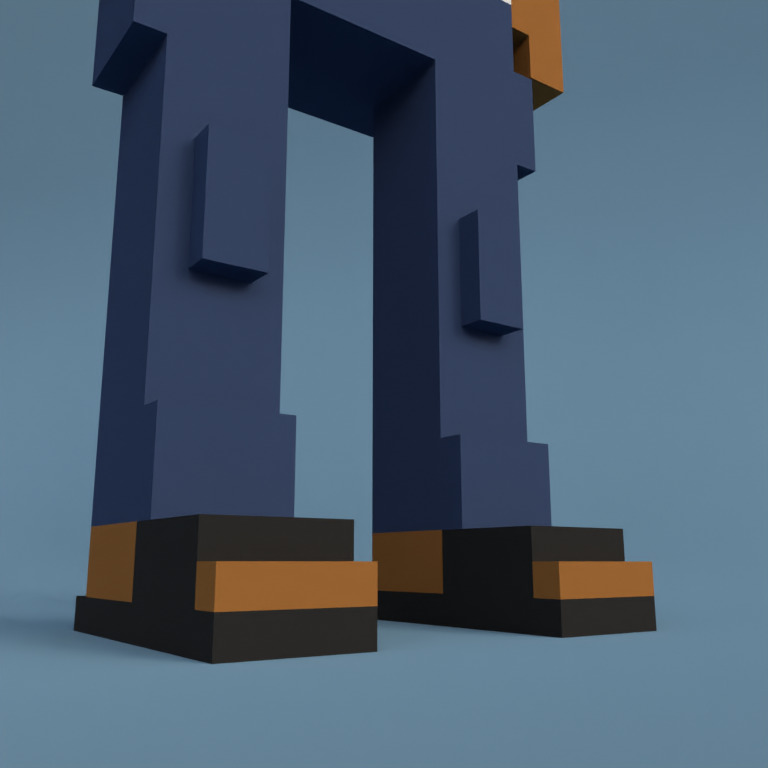 Meebit #11688 — Shoes