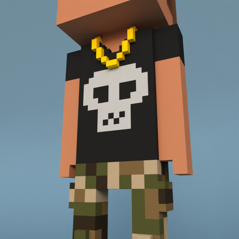 Meebit #11702 — Outfit